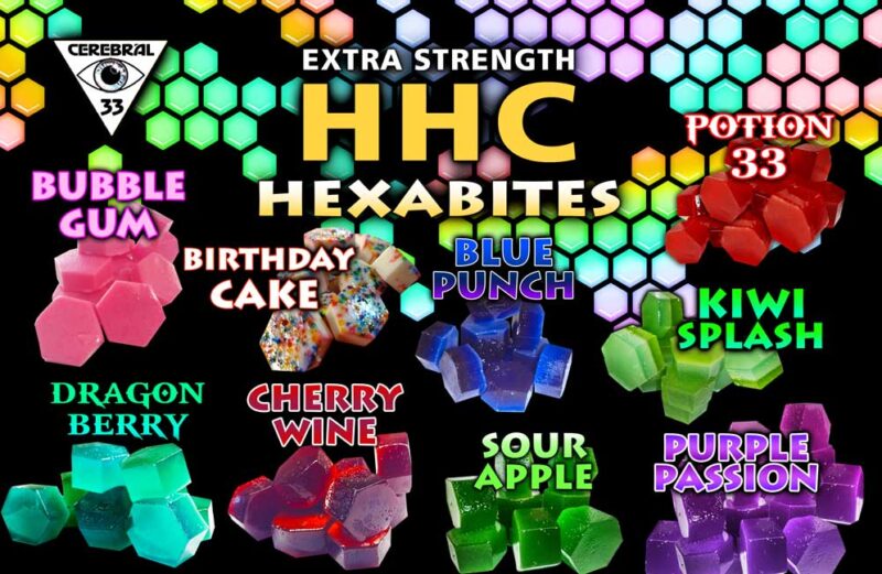 HHC Hexabites 50 Mg